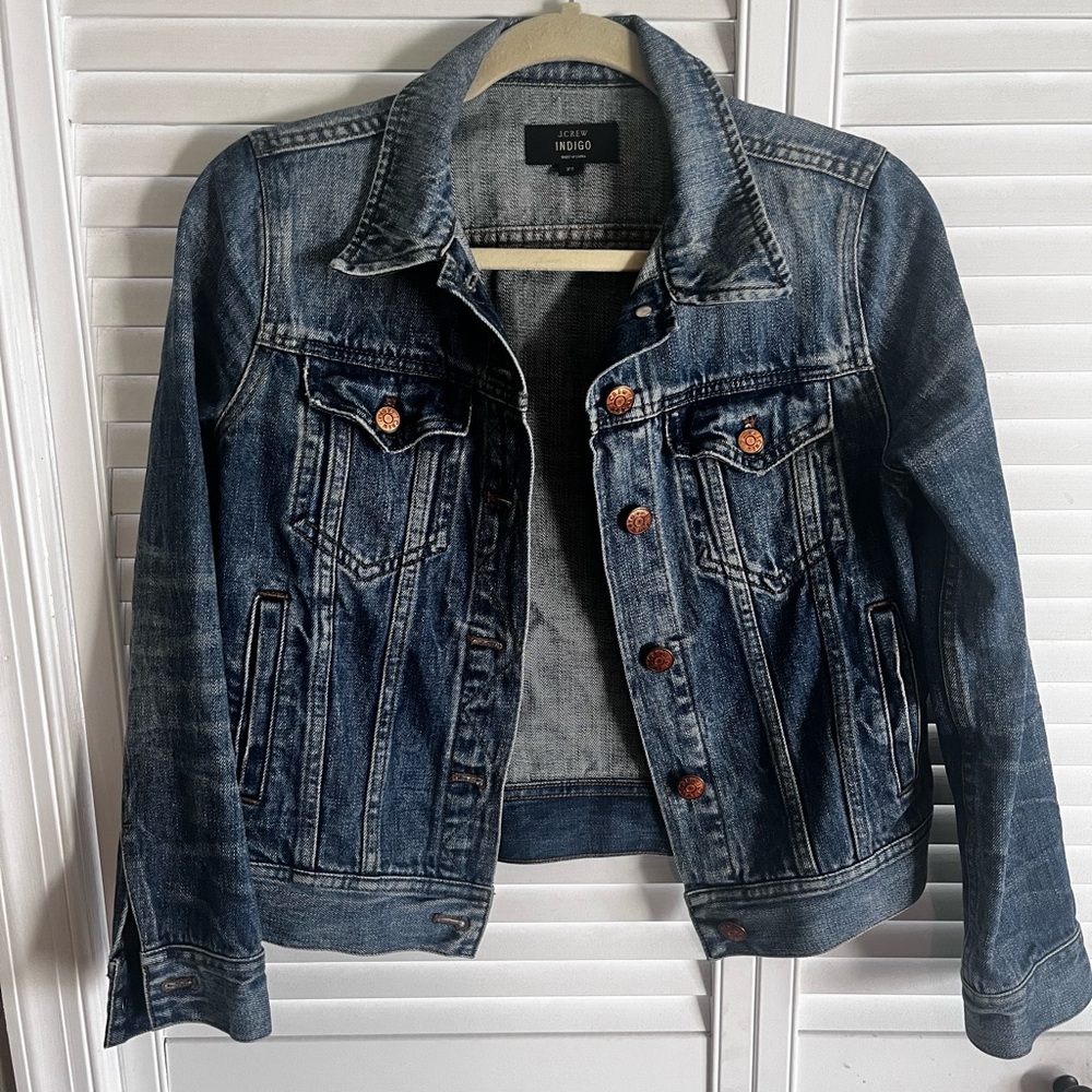 J. Crew Indigo Denim Jacket